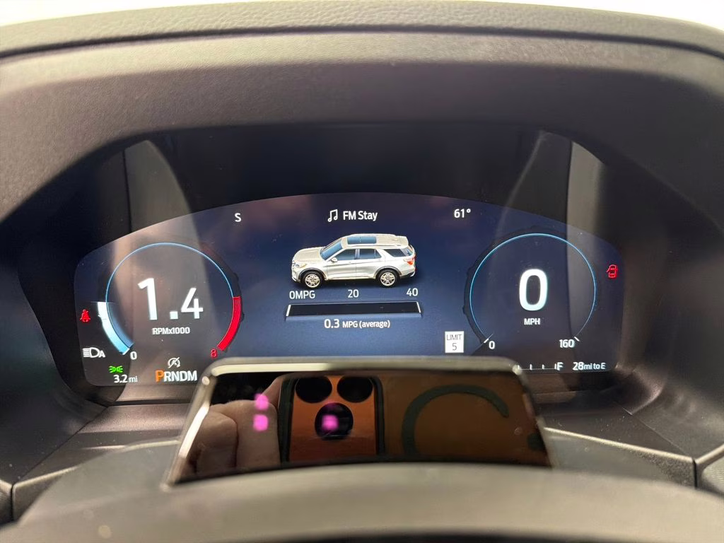 2026 STAR WHITE TRI-COAT Ford Explorer ST 4X4 SUV