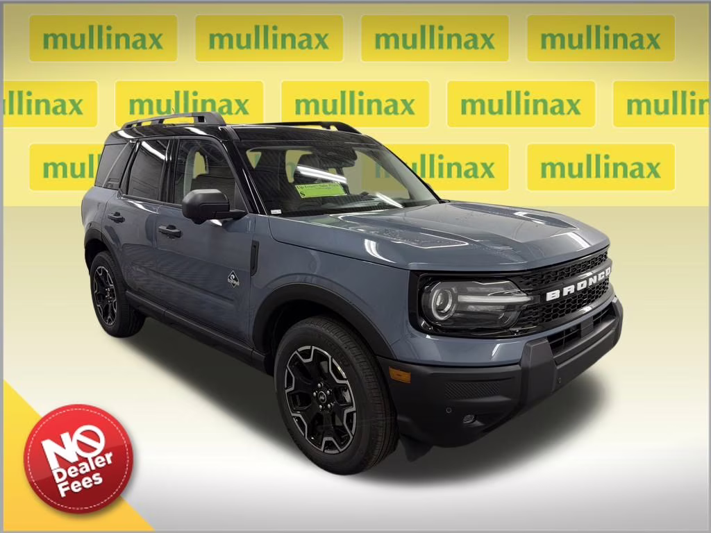 2026 AZURE GRAY TRI-COAT Ford Bronco Sport Outer Banks 4X4 SUV