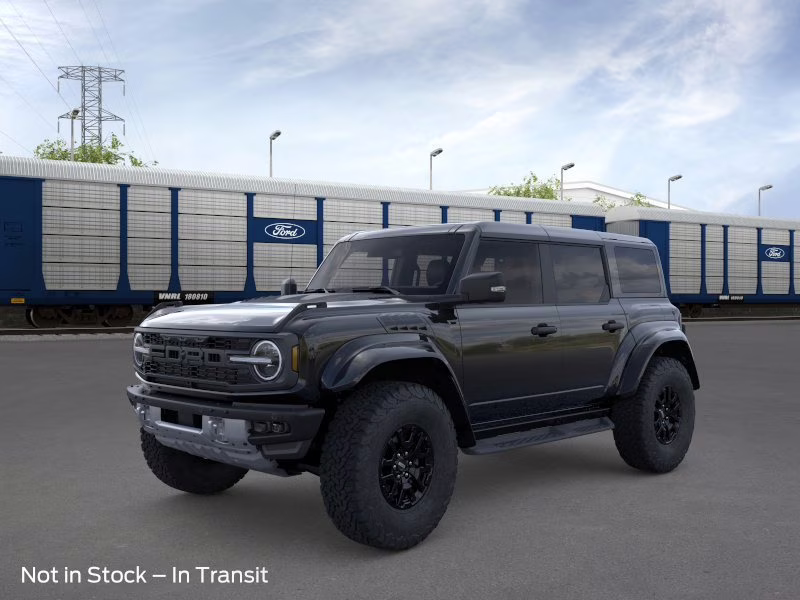 2026 Shadow Black Ford Bronco Raptor 4X4 Convertible