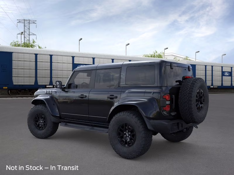 2026 Shadow Black Ford Bronco Raptor 4X4 Convertible
