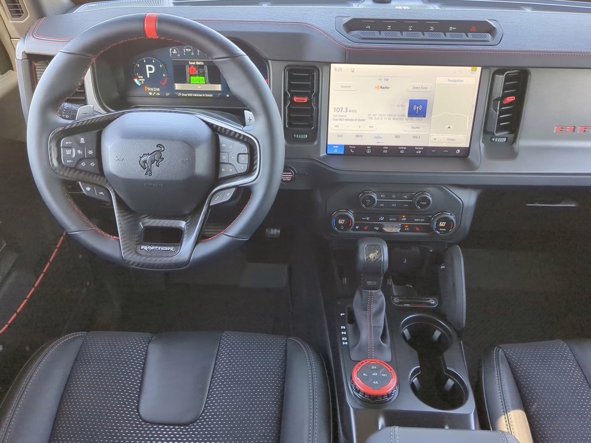 2026 Shadow Black Ford Bronco Raptor 4X4 Convertible