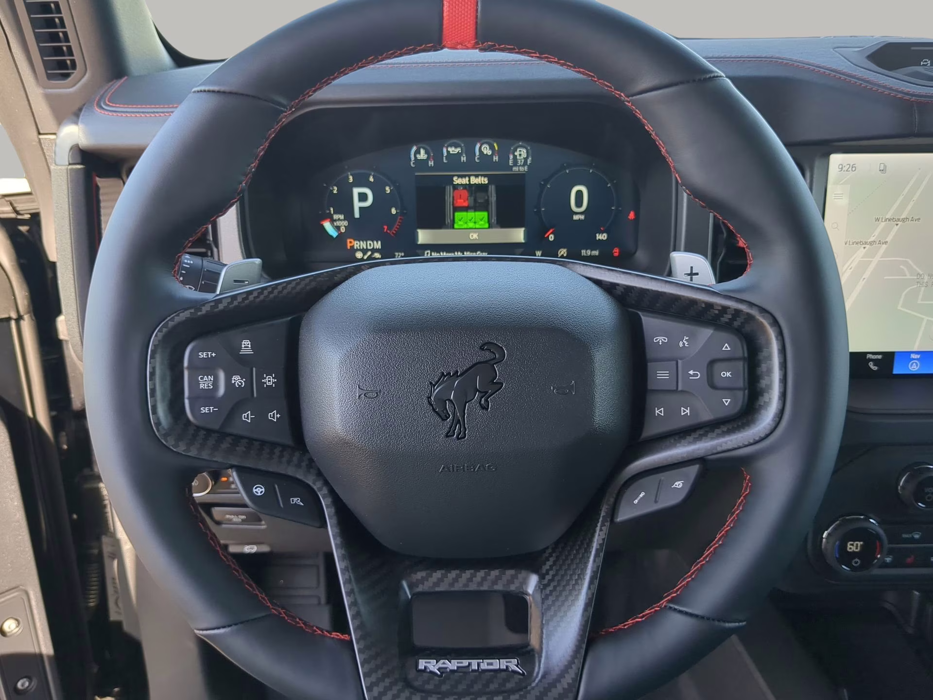 2026 Shadow Black Ford Bronco Raptor 4X4 Convertible