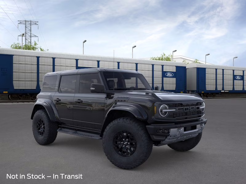 2026 Shadow Black Ford Bronco Raptor 4X4 Convertible