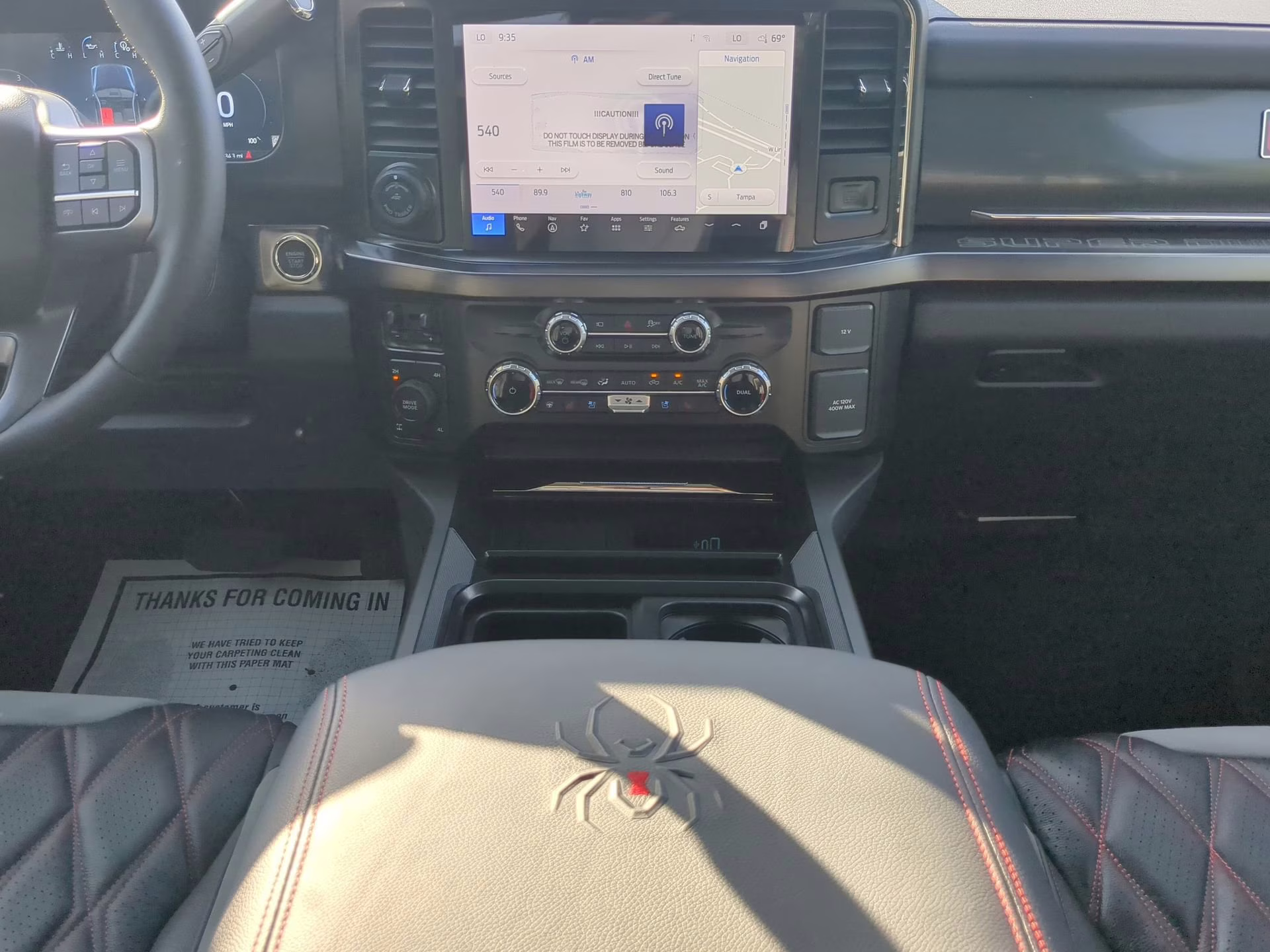 2026 Agate Black Metallic Ford Super Duty F-250 SRW LARIAT Crew Cab Pickup 4X4 Truck