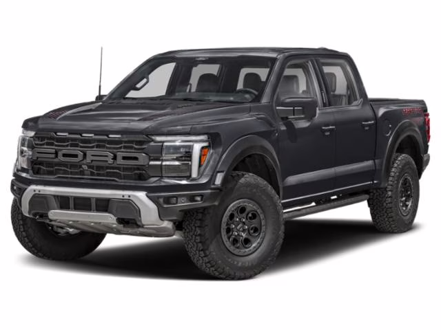 2026 Black Metallic Ford F-150 Raptor Crew Cab Pickup 4X4 Truck