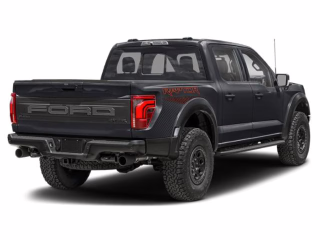 2026 Black Metallic Ford F-150 Raptor Crew Cab Pickup 4X4 Truck