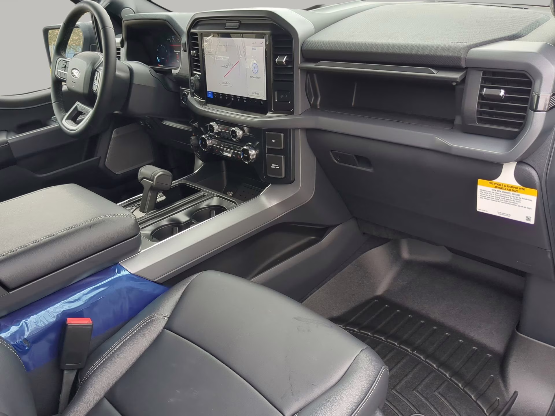 2026 Antimatter Blue Metallic Ford F-150 XLT Crew Cab Pickup 4X4 Truck