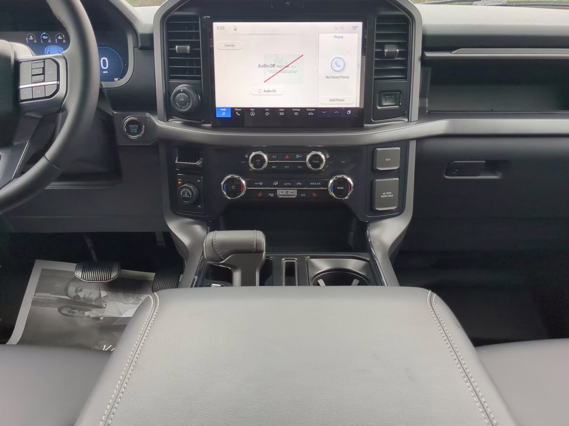 2026 Antimatter Blue Metallic Ford F-150 XLT Crew Cab Pickup 4X4 Truck