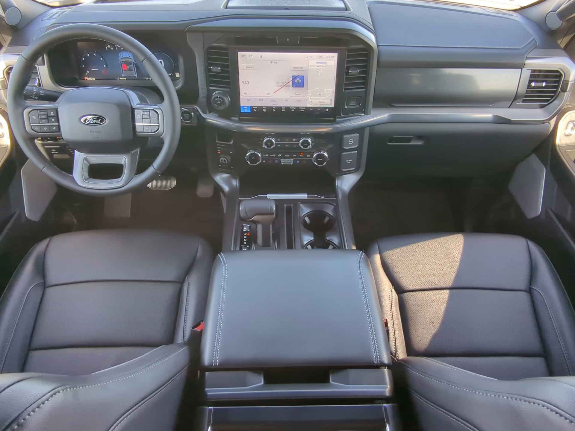 2026 Star White Metallic Tri-Coat Ford F-150 LARIAT Crew Cab Pickup 4X4 Truck