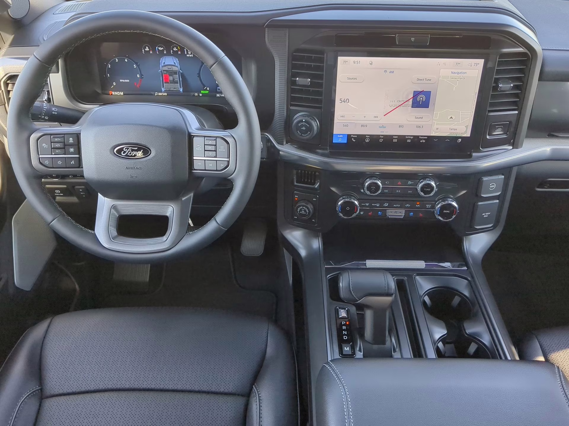 2026 Star White Metallic Tri-Coat Ford F-150 LARIAT Crew Cab Pickup 4X4 Truck