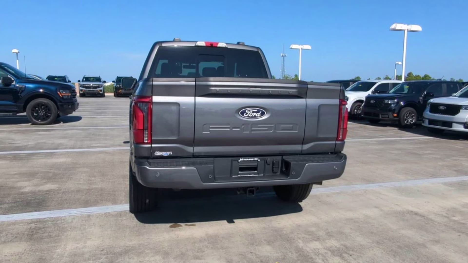 2026 Carbonized Gray Metallic Ford F-150 Platinum Crew Cab Pickup 4X4 Truck