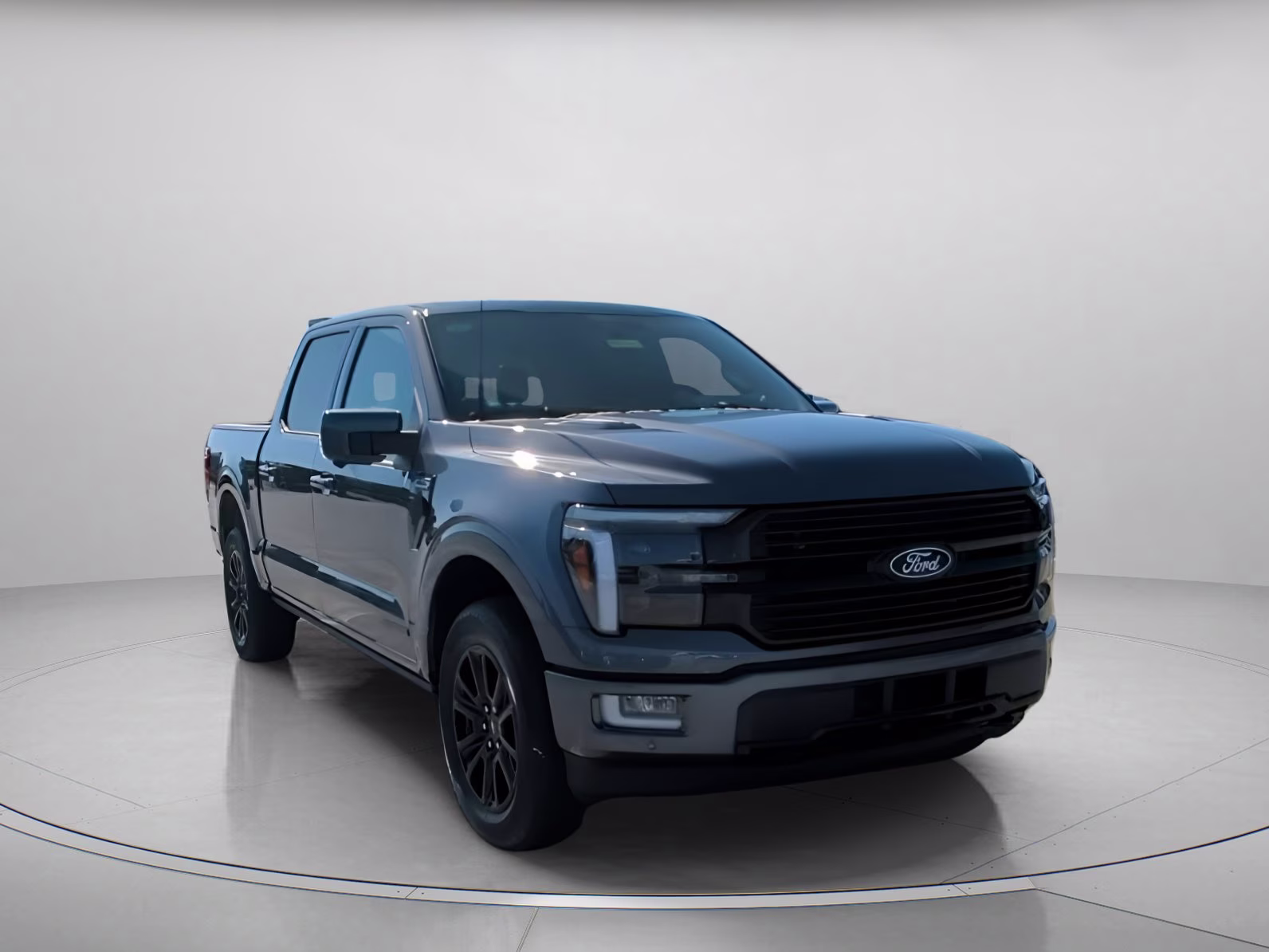 2026 Carbonized Gray Metallic Ford F-150 Platinum Crew Cab Pickup 4X4 Truck