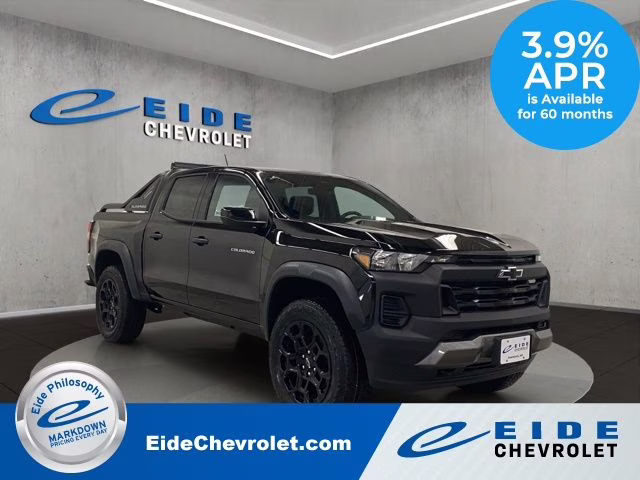 2026 Black Chevrolet Colorado Trail Boss 4X4 Truck