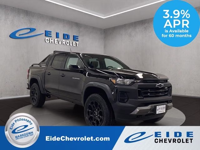 2026 Black Chevrolet Colorado Trail Boss 4X4 Truck