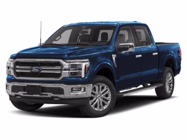 2024 Antimatter Blue Metallic Ford F-150 Lariat 4X4 Truck