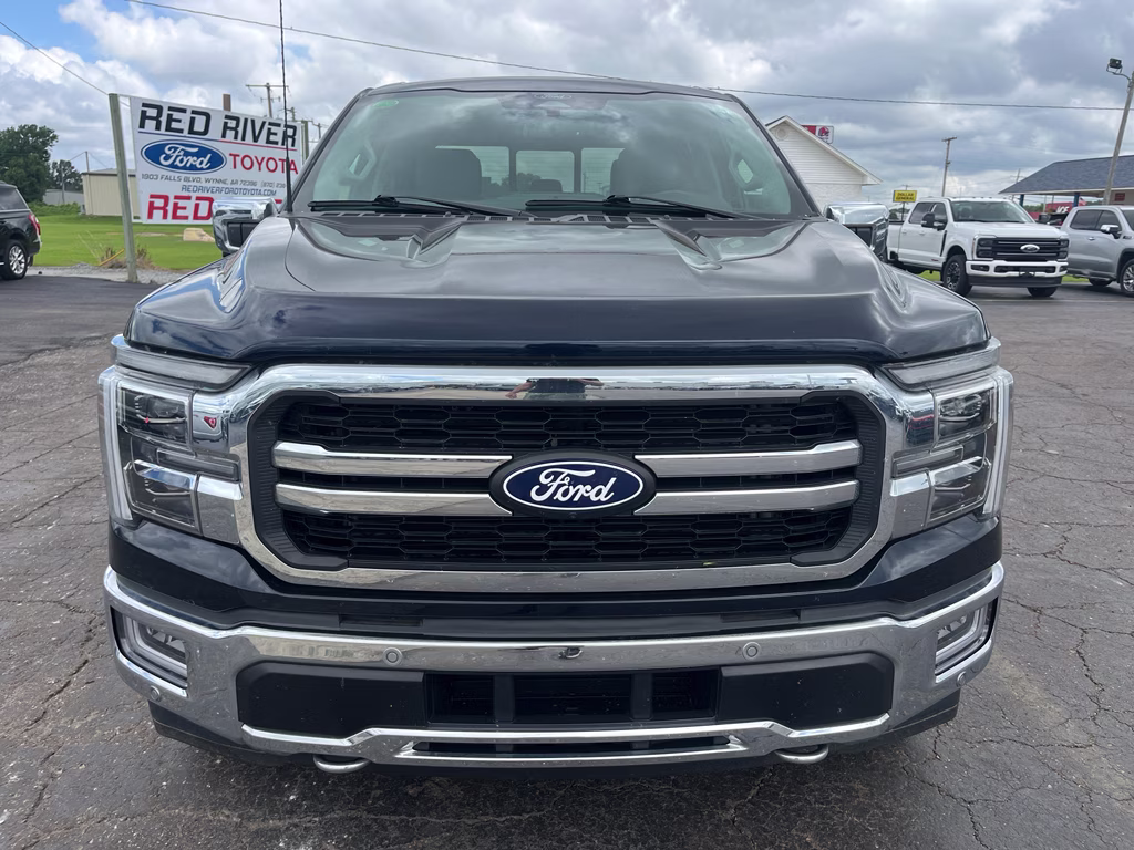 2024 Antimatter Blue Metallic Ford F-150 LARIAT 4X4 Truck
