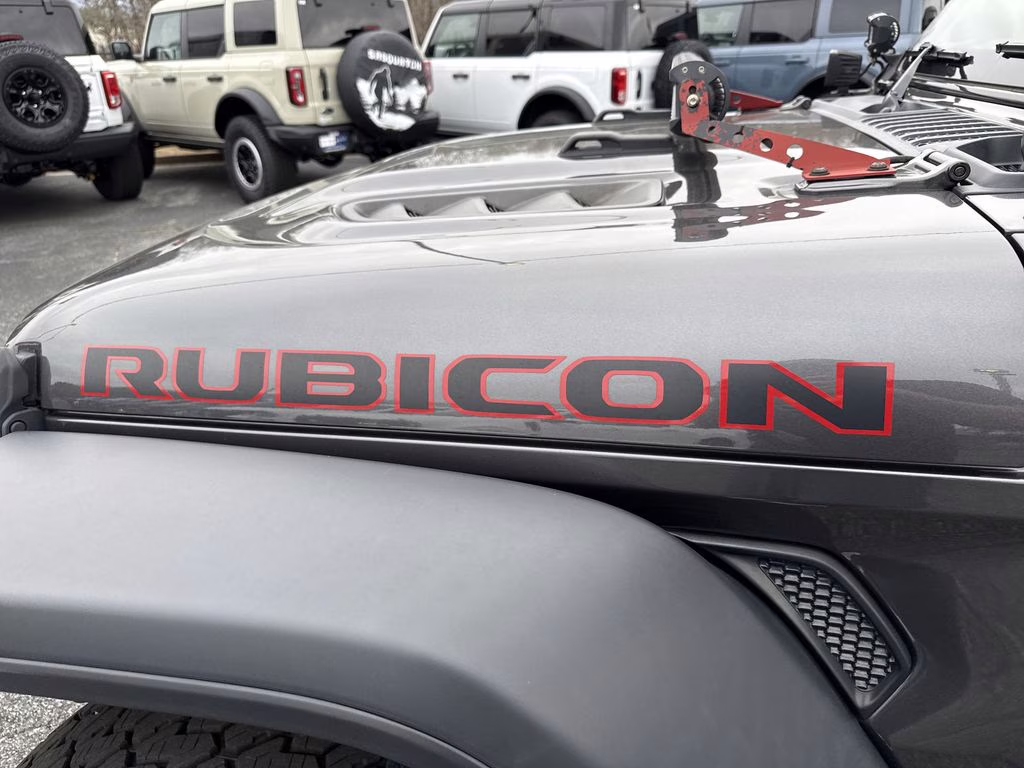 2022 Granite Crystal Metallic Clearcoat Jeep Wrangler Unlimited Rubicon 4X4 SUV