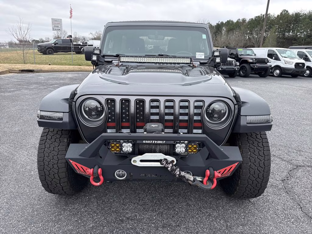 2022 Granite Crystal Metallic Clearcoat Jeep Wrangler Unlimited Rubicon 4X4 SUV