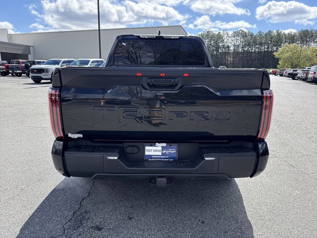 2023 Midnight Black Metallic Toyota Tundra Hybrid TRD Pro 4X4 Truck