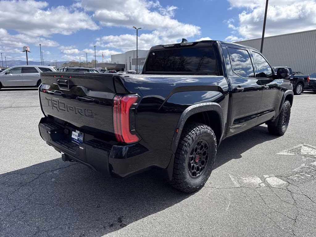 2023 Midnight Black Metallic Toyota Tundra Hybrid TRD Pro 4X4 Truck