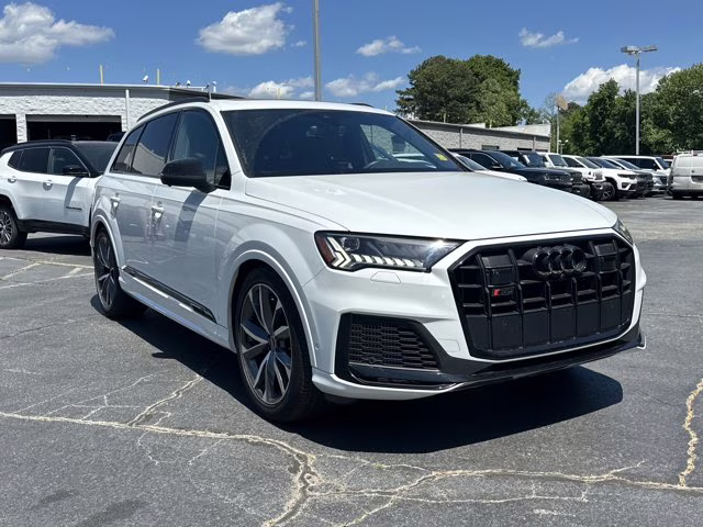 2023 White Audi SQ7 Premium Plus AWD SUV