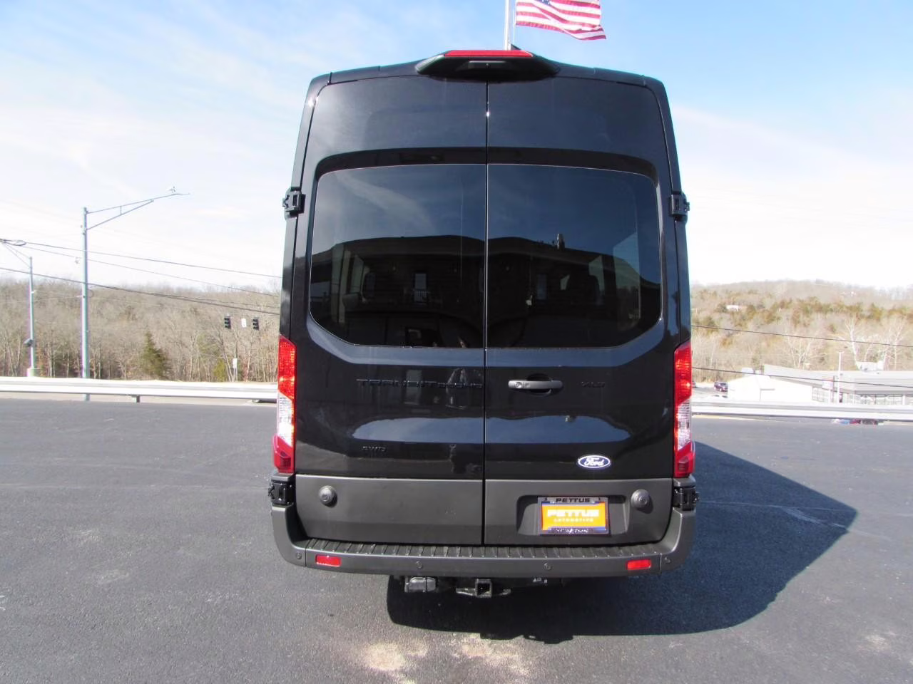 2026 Agate Black Metallic Ford Transit-350 XLT AWD Van