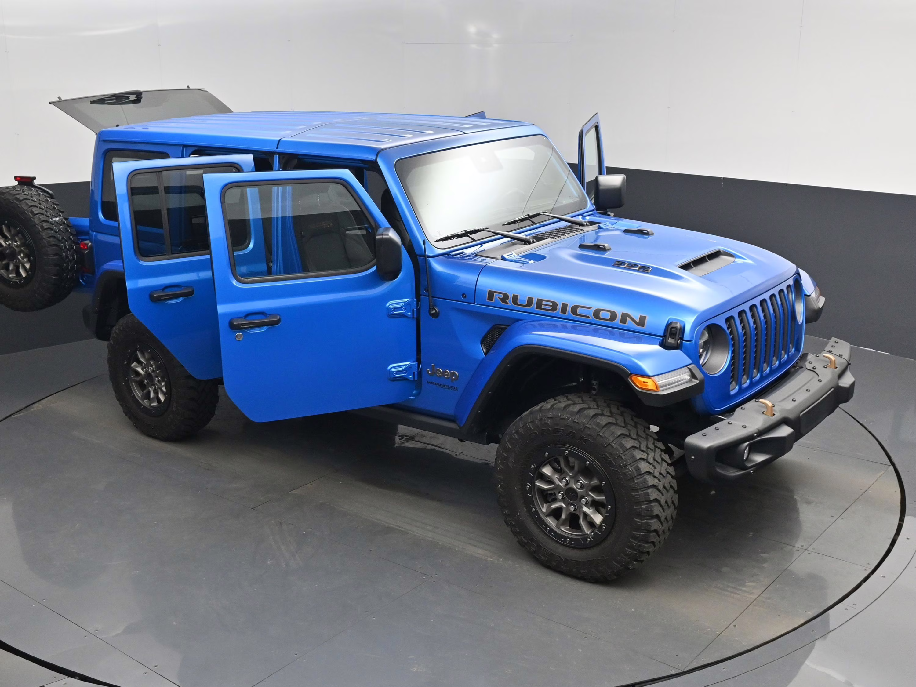 2022 Hydro Blue Pearl Coat Jeep Wrangler Unlimited Rubicon 392 4X4 SUV