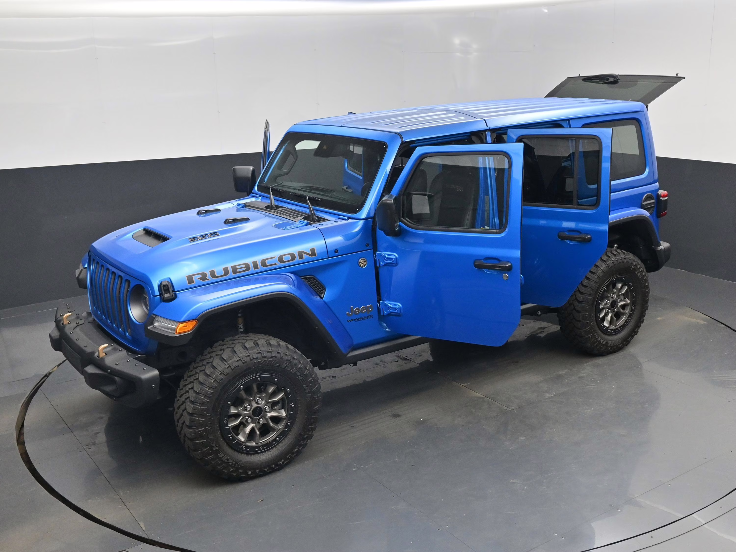 2022 Hydro Blue Pearl Coat Jeep Wrangler Unlimited Rubicon 392 4X4 SUV