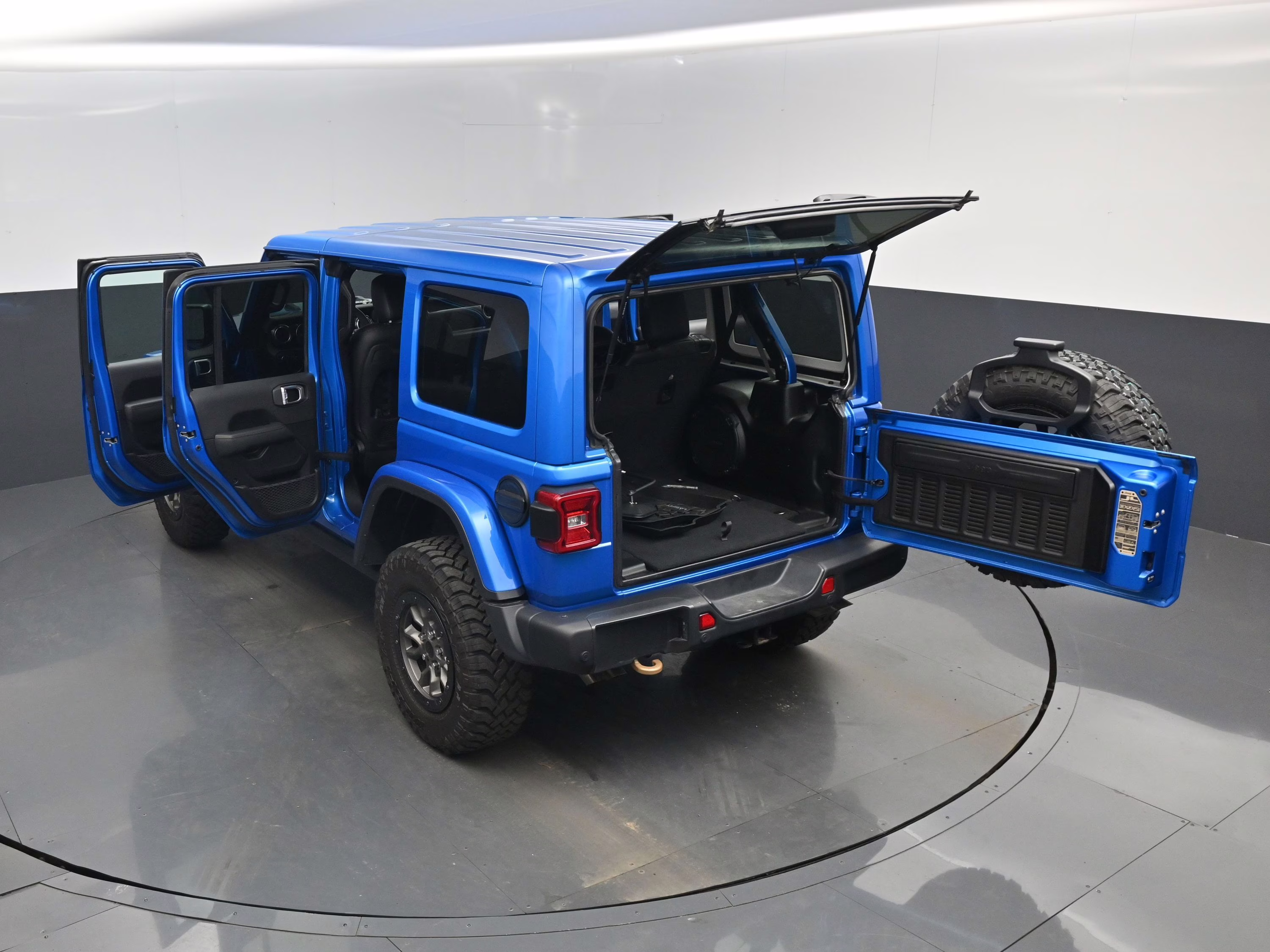2022 Hydro Blue Pearl Coat Jeep Wrangler Unlimited Rubicon 392 4X4 SUV