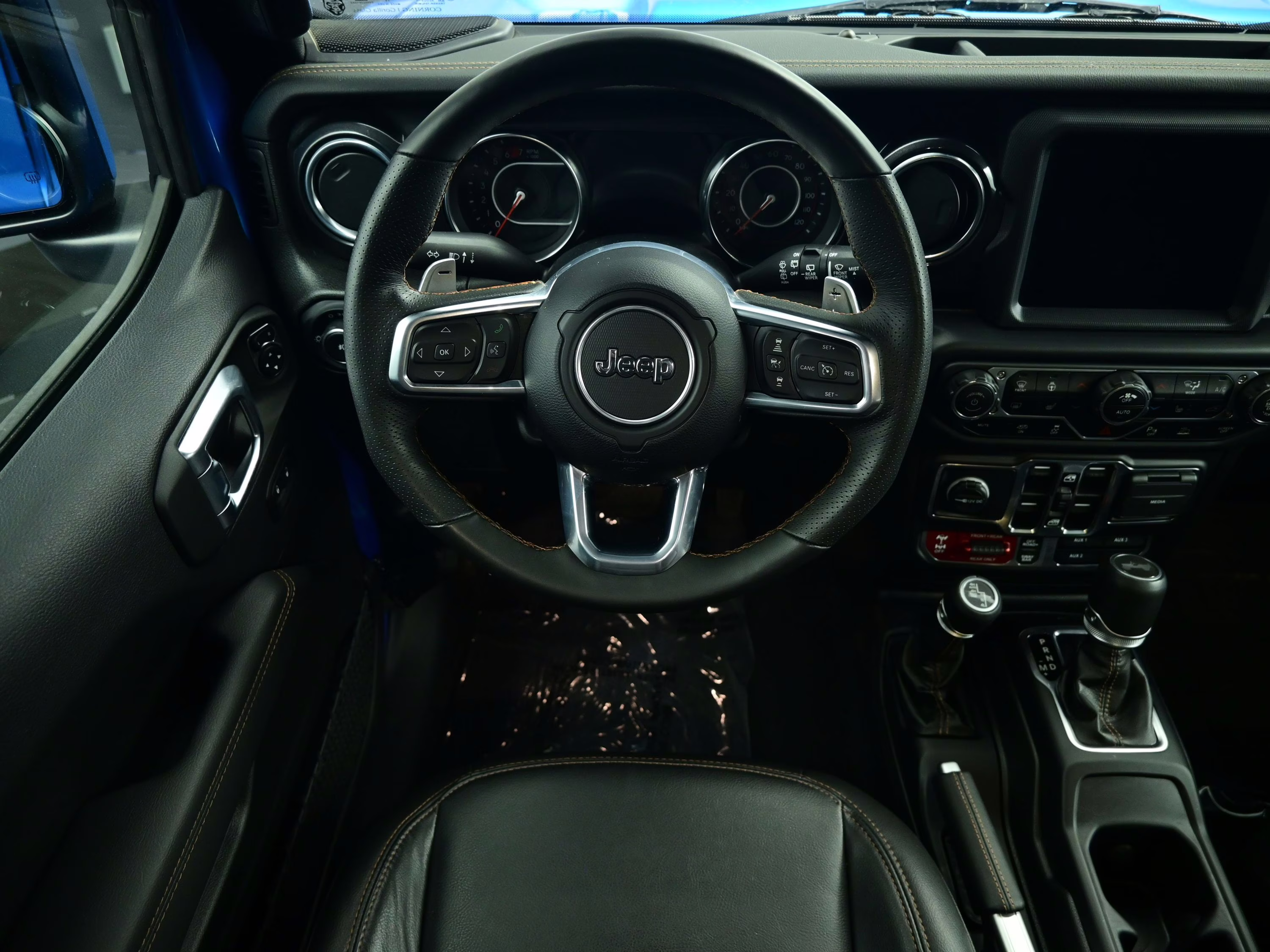 2022 Hydro Blue Pearl Coat Jeep Wrangler Unlimited Rubicon 392 4X4 SUV