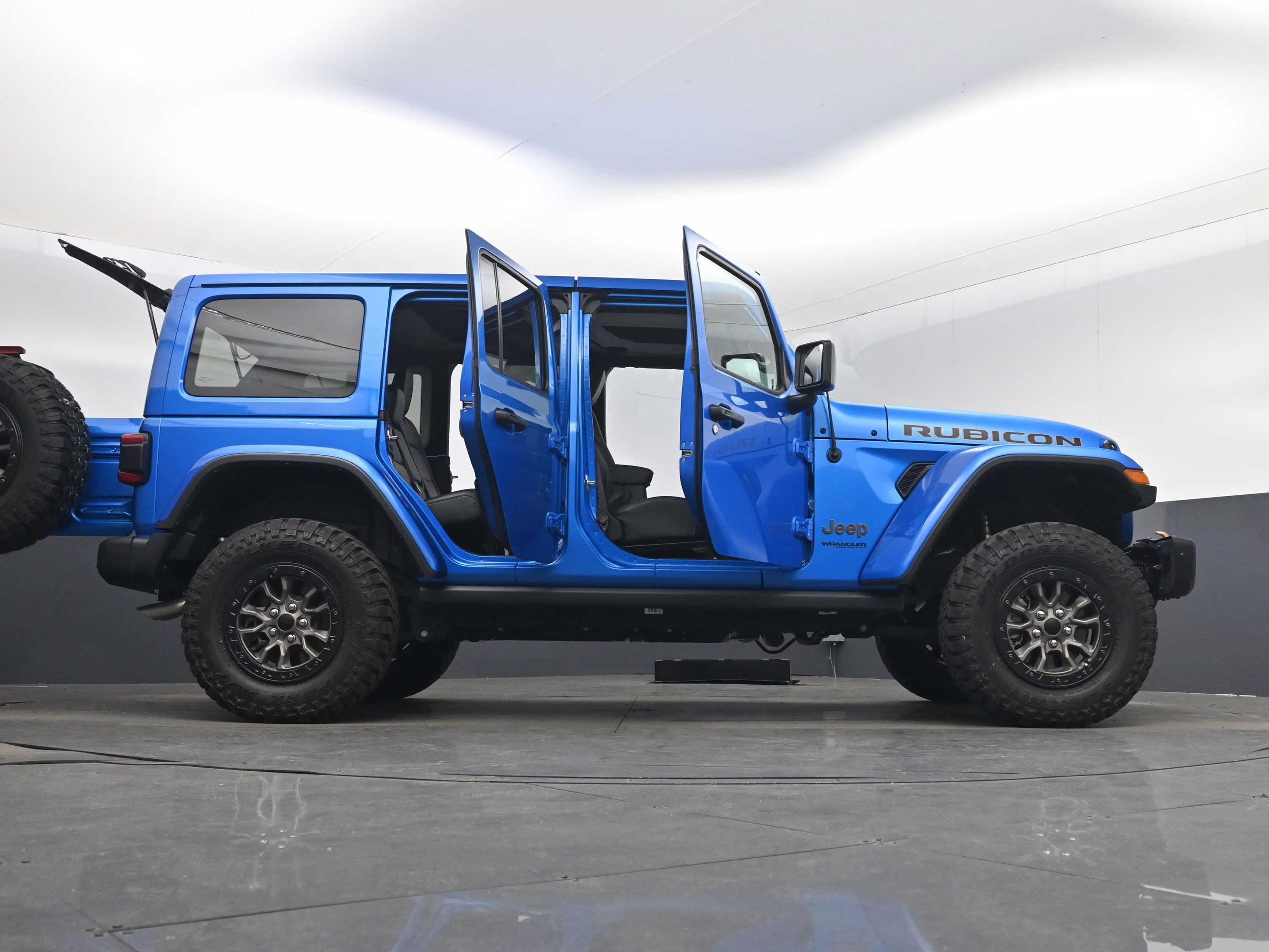 2022 Hydro Blue Pearl Coat Jeep Wrangler Unlimited Rubicon 392 4X4 SUV