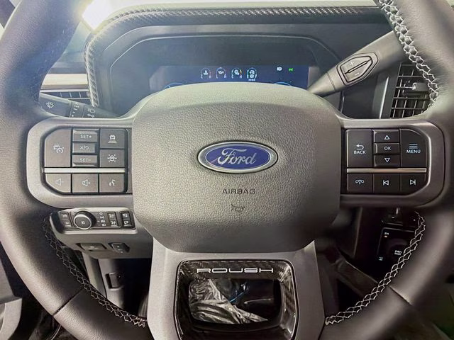 2026 Agate Black Metallic Ford Super Duty F-250 SRW Lariat ROUSH 4X4 Truck