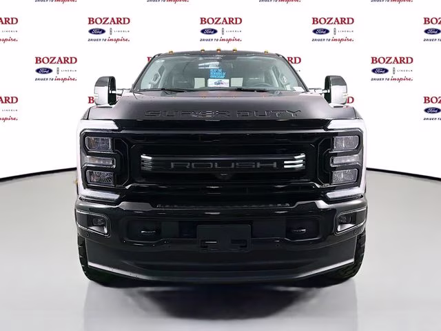 2026 Agate Black Metallic Ford Super Duty F-250 SRW Lariat ROUSH 4X4 Truck