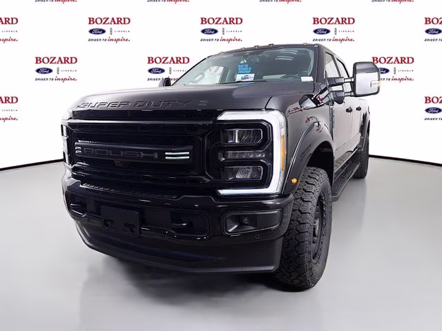 2026 Agate Black Metallic Ford Super Duty F-250 SRW Lariat ROUSH 4X4 Truck