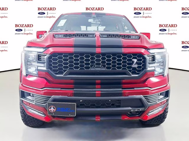 2025 Rapid Red Metallic Tinted Clearcoat Ford F-150 Lariat 4X4 Truck