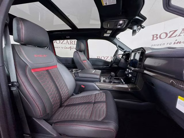 2025 Rapid Red Metallic Tinted Clearcoat Ford F-150 Lariat 4X4 Truck
