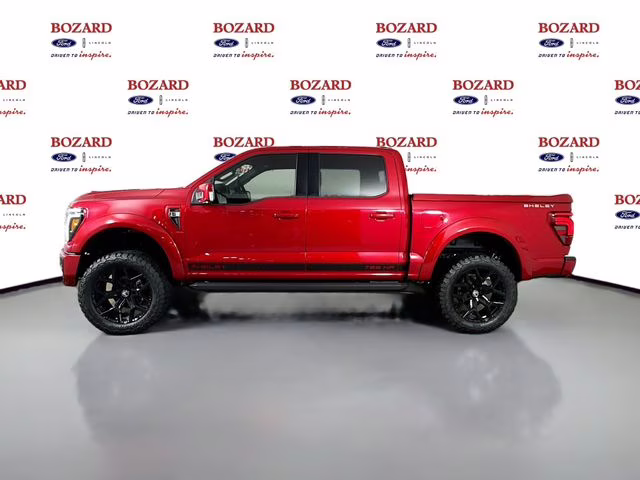 2025 Rapid Red Metallic Tinted Clearcoat Ford F-150 Lariat 4X4 Truck