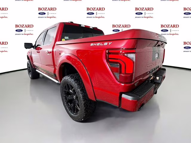 2025 Rapid Red Metallic Tinted Clearcoat Ford F-150 Lariat 4X4 Truck
