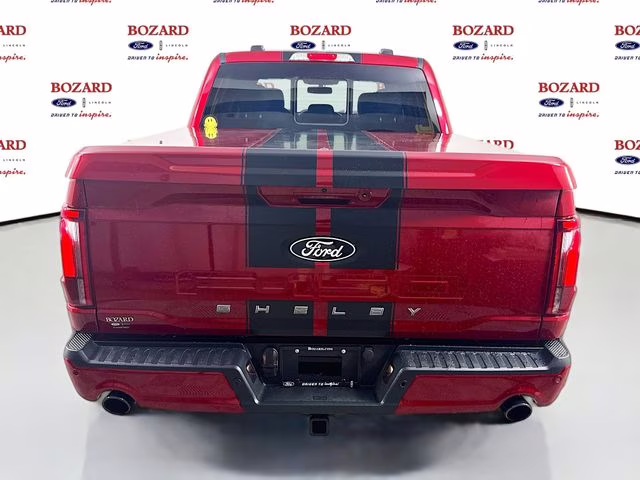 2025 Rapid Red Metallic Tinted Clearcoat Ford F-150 Lariat 4X4 Truck