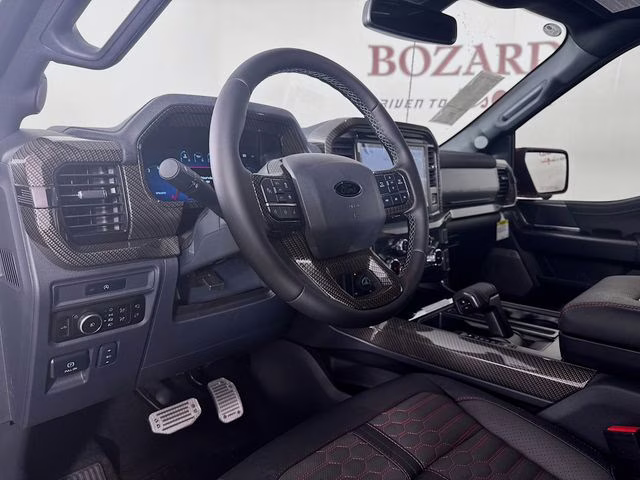 2025 Rapid Red Metallic Tinted Clearcoat Ford F-150 Lariat 4X4 Truck