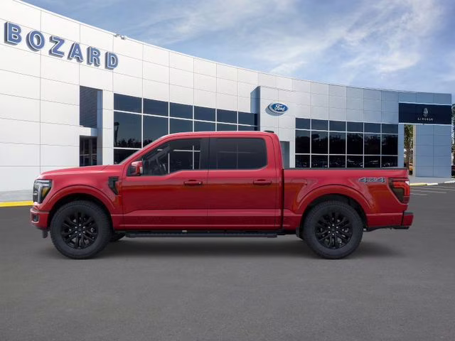 2026 Ruby Red Metallic Tinted Clearcoat Ford F-150 Lariat 4X4 Truck