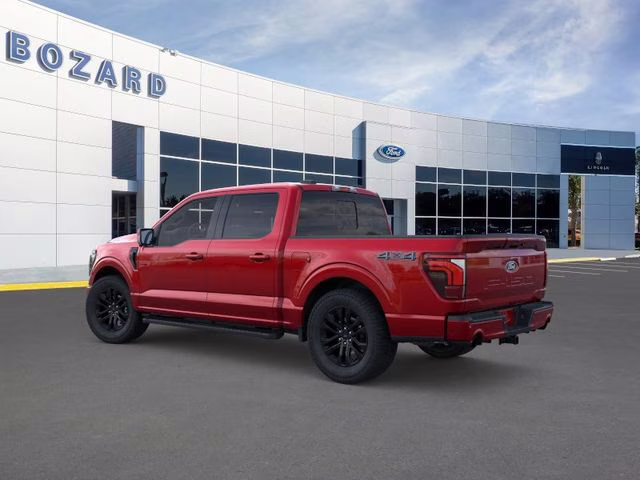 2026 Ruby Red Metallic Tinted Clearcoat Ford F-150 Lariat 4X4 Truck