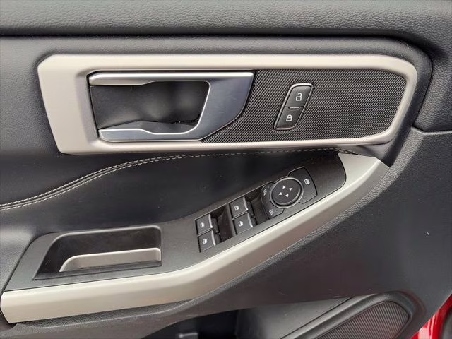 2021 Red Metallic Ford Explorer XLT 4X4 SUV