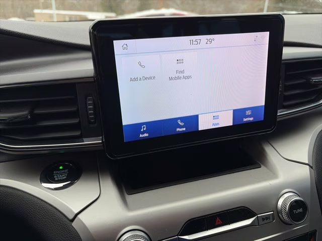 2021 Red Metallic Ford Explorer XLT 4X4 SUV