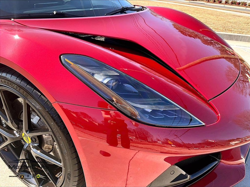 2024 Magma Red Lotus Emira V6 RWD Coupe