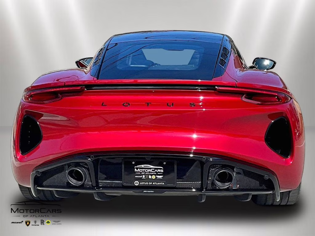 2024 Magma Red Lotus Emira V6 RWD Coupe