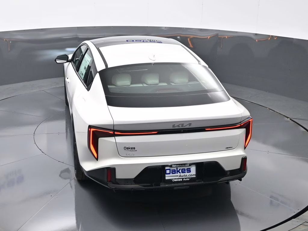 2026 Snow White Pearl Kia K4 GT-Line FWD Sedan
