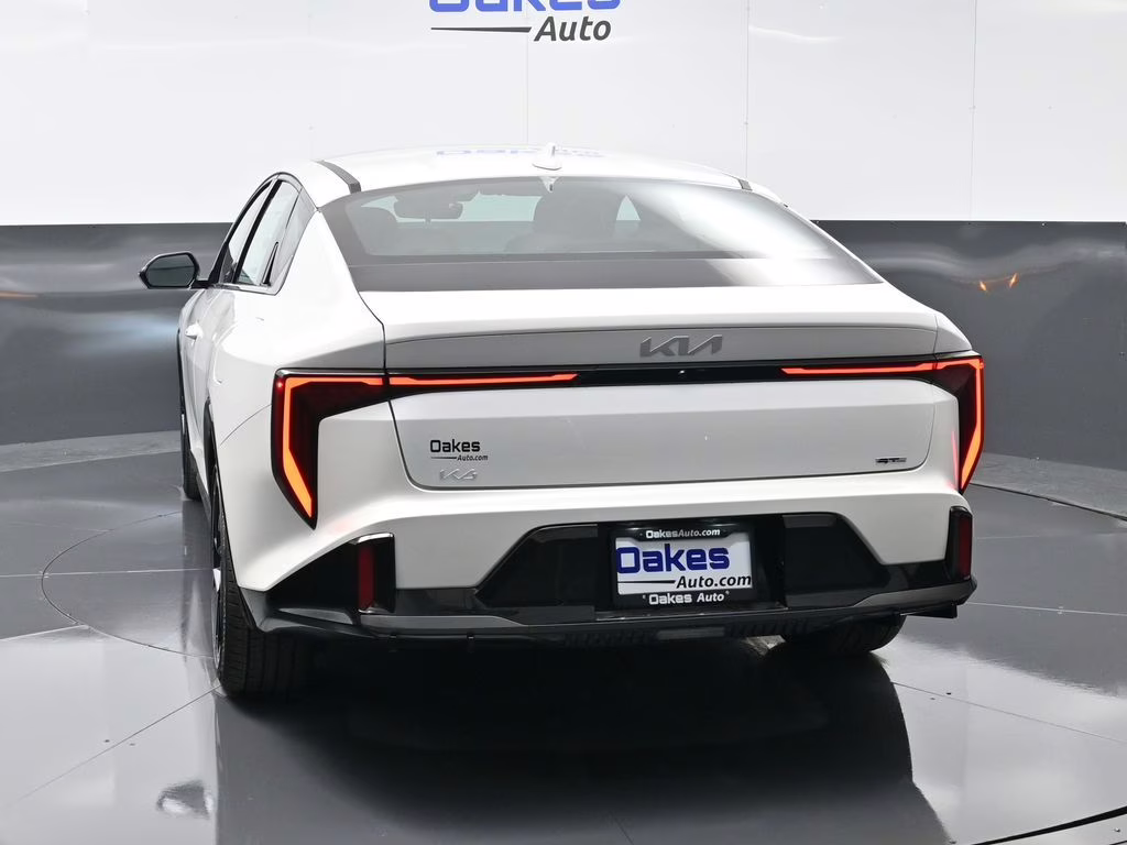 2026 Snow White Pearl Kia K4 GT-Line FWD Sedan