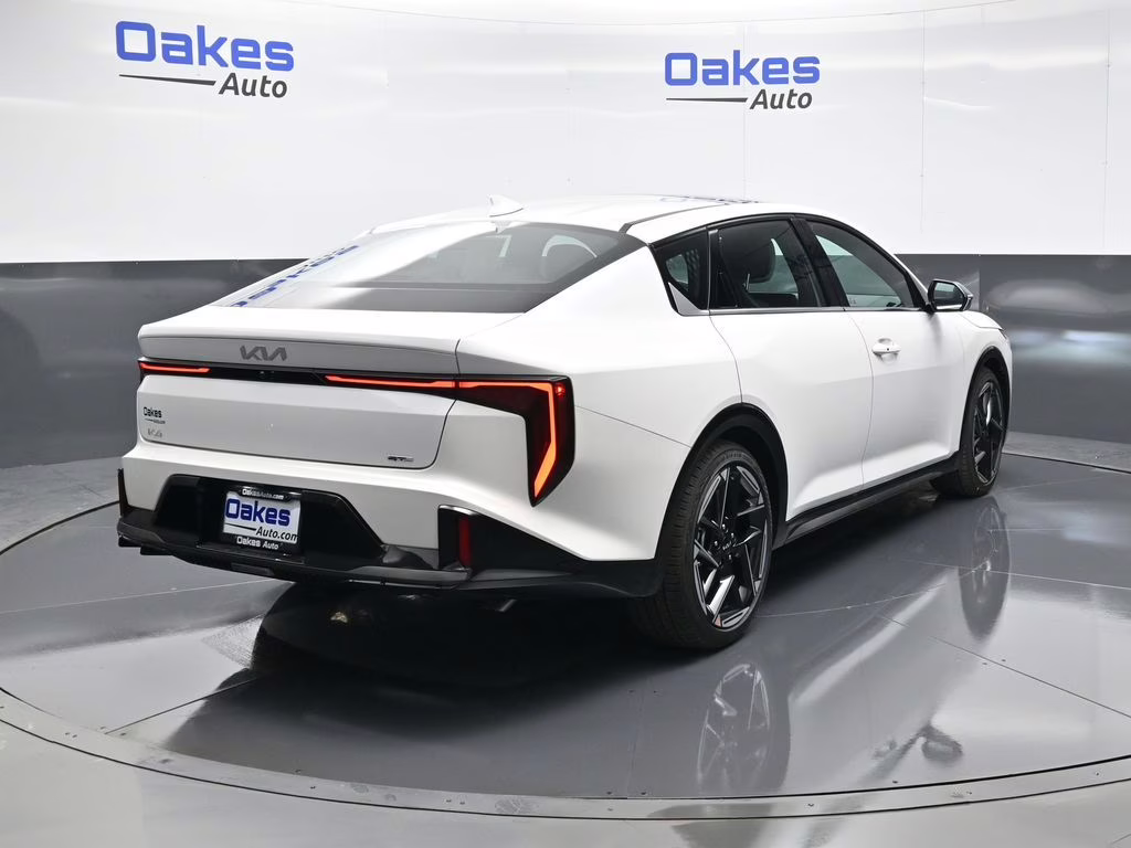 2026 Snow White Pearl Kia K4 GT-Line FWD Sedan