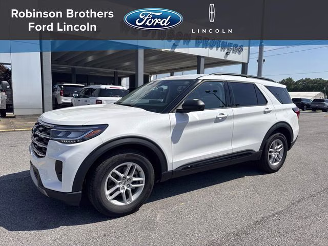 2026 White Metallic Ford Explorer Active RWD SUV